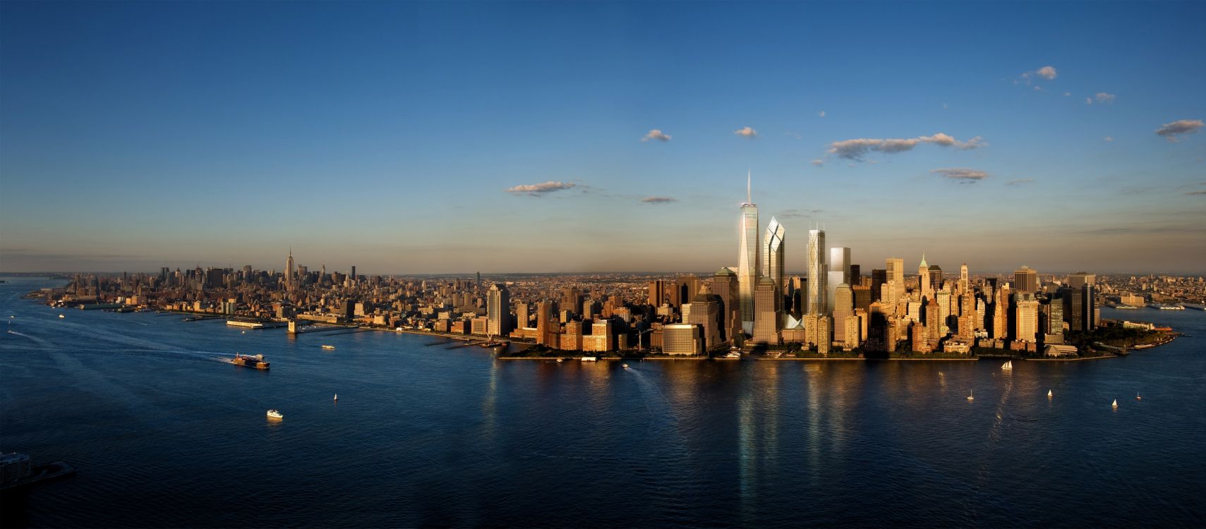 city skyline across body of water during daytime