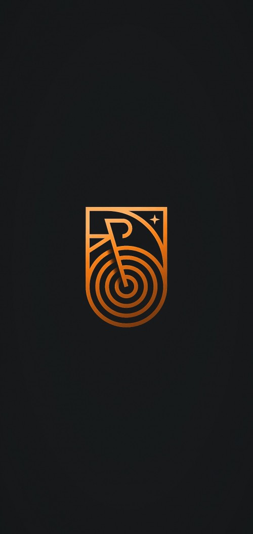 Image orange, logo, emblem, art, circle