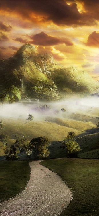 Natur, Cloud, Atmosphäre, Ökoregion, Licht. Wallpaper in 1080x2340 Resolution