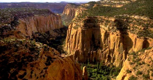 Image national monument, formation, escarpment, canyon, rock