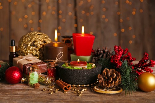 Image christmas decoration, candle, still life, lighting, christmas