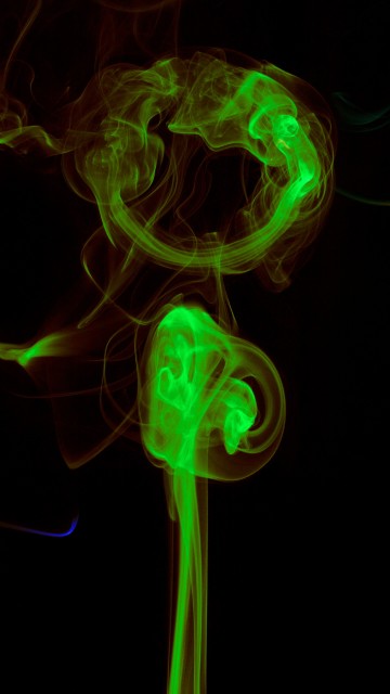 Image blue and pink light streaks