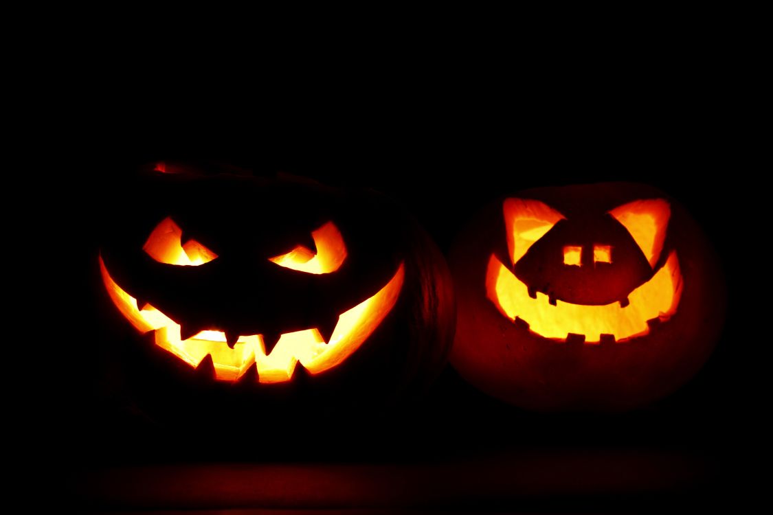 Fondos de Pantalla Calabaza, Calabaza de Invierno, Talla, Halloween