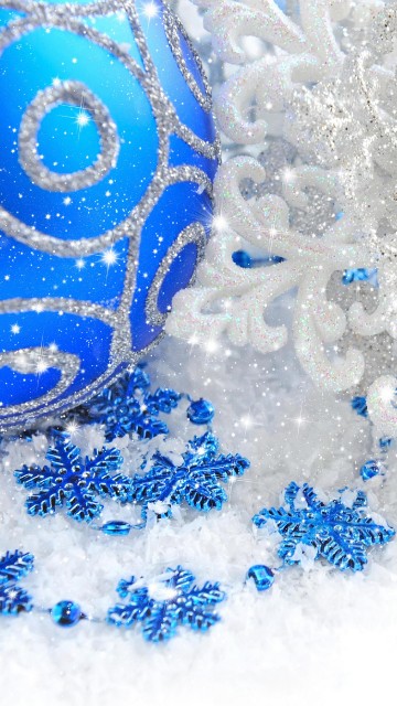 Image Prue Halliwell, Christmas Day, blue, snowflake, pattern