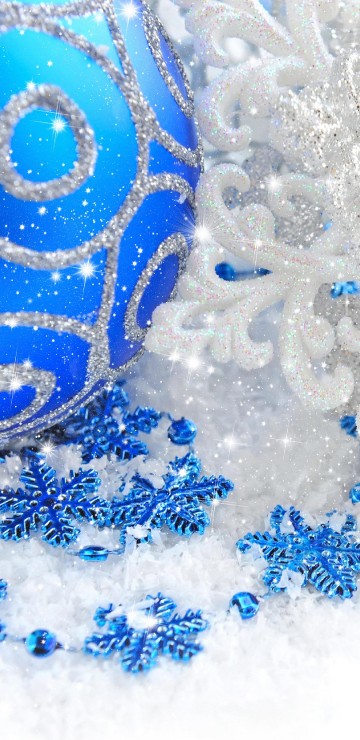 Image Prue Halliwell, Christmas Day, blue, snowflake, pattern