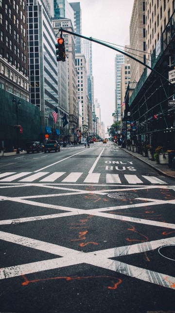 Image black and white pedestrian lane