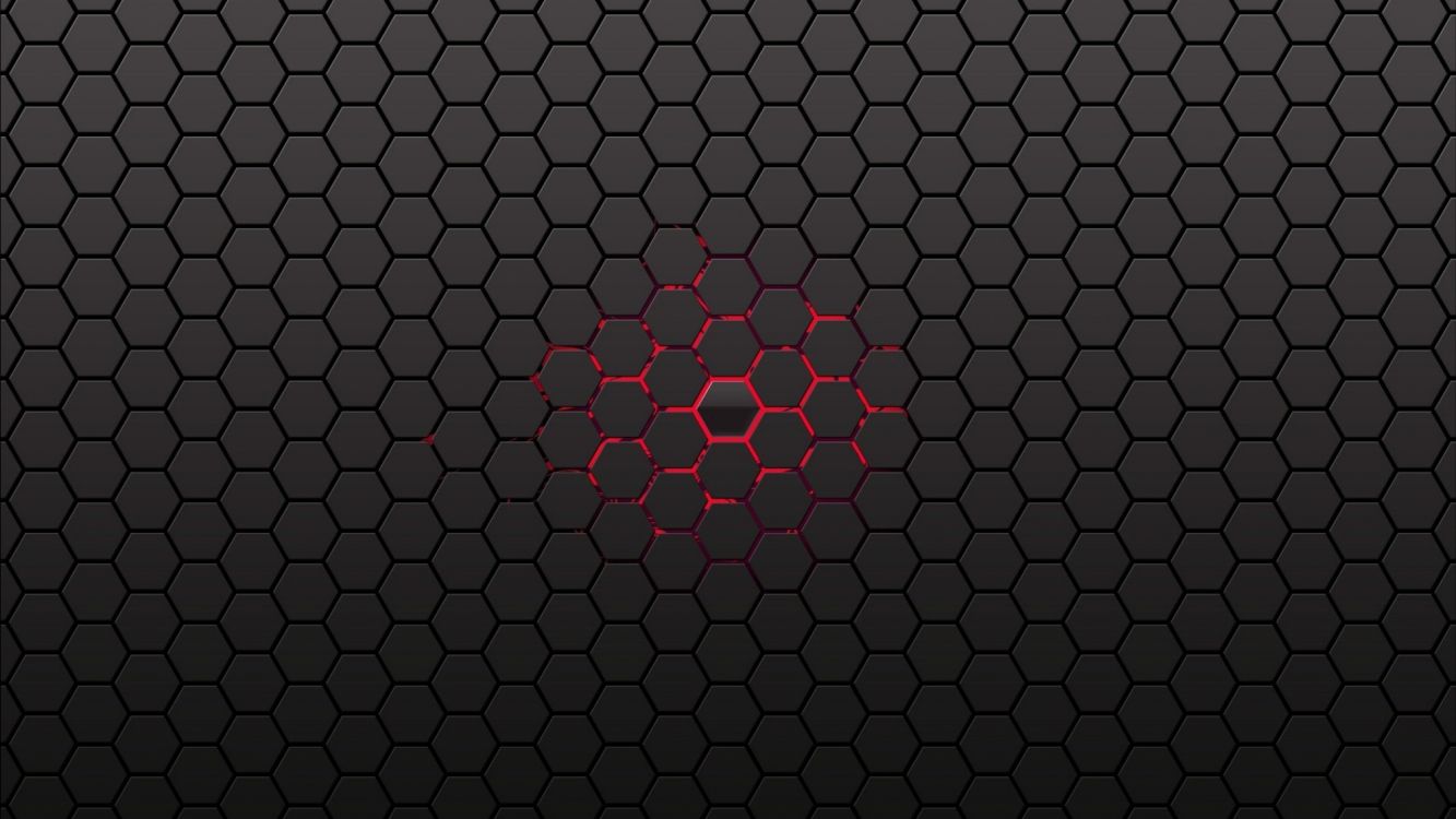 Rote Und Schwarze Tupfen. Wallpaper in 2560x1440 Resolution