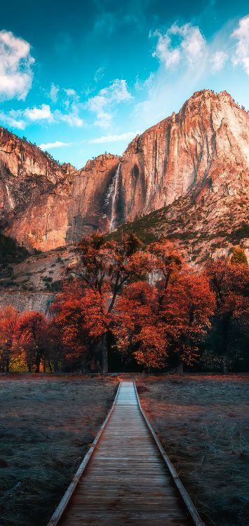 national park, cloud, mountain, water, daytime