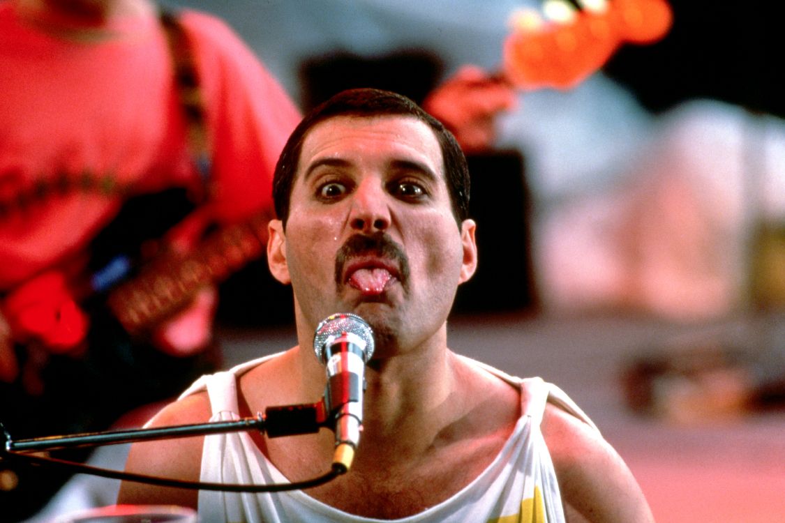 Freddie Mercury, queen, singing, performance, singer