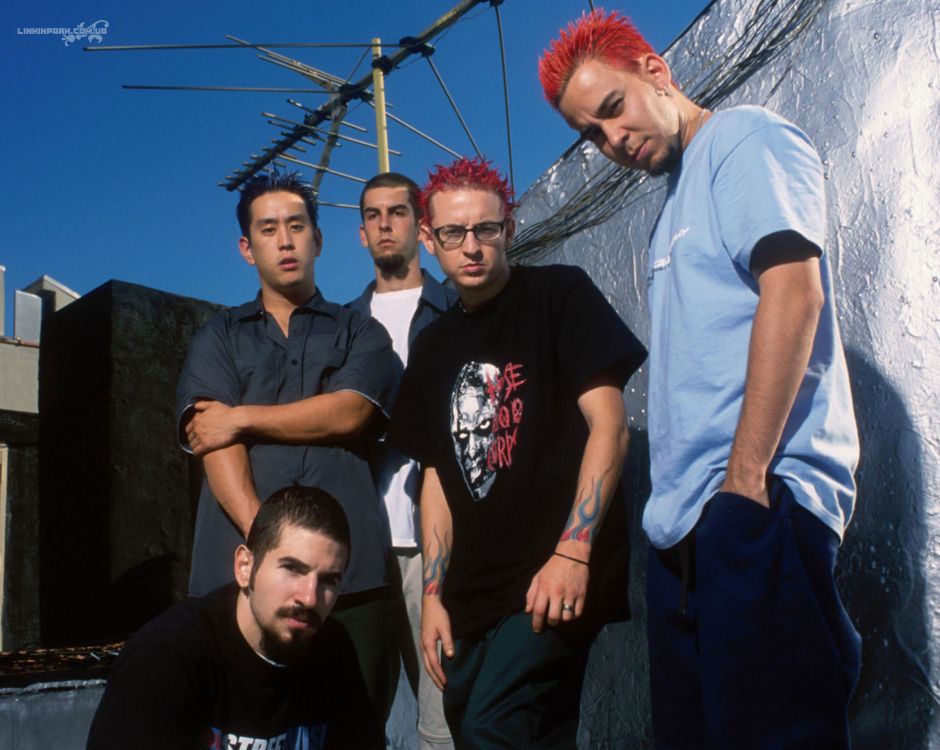 Chester Bennington, Mike Shinoda, Linkin Park, Diversión, el Vello Facial. Wallpaper in 2548x2031 Resolution