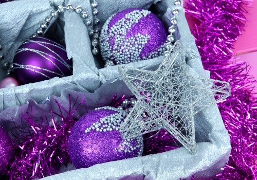 Image Christmas Day, new year, christmas decoration, purple, violet