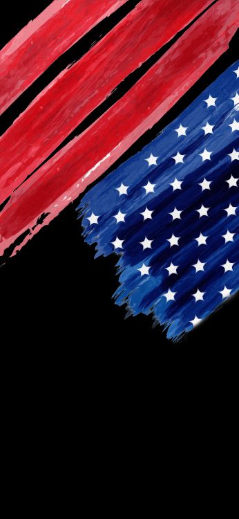 美国国旗的, 车灯, 汽车外, 矩形, 窗口 壁纸 1680x3640 允许