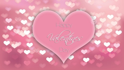 Image vector graphics, heart, valentines day, pink, love