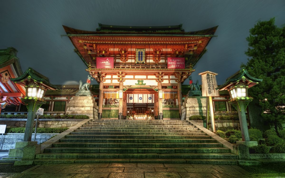 brown and red temple during daytime