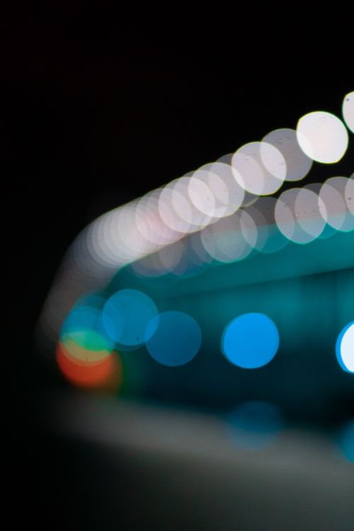 Bokeh de Luz Verde y Blanca. Wallpaper in 4000x6000 Resolution