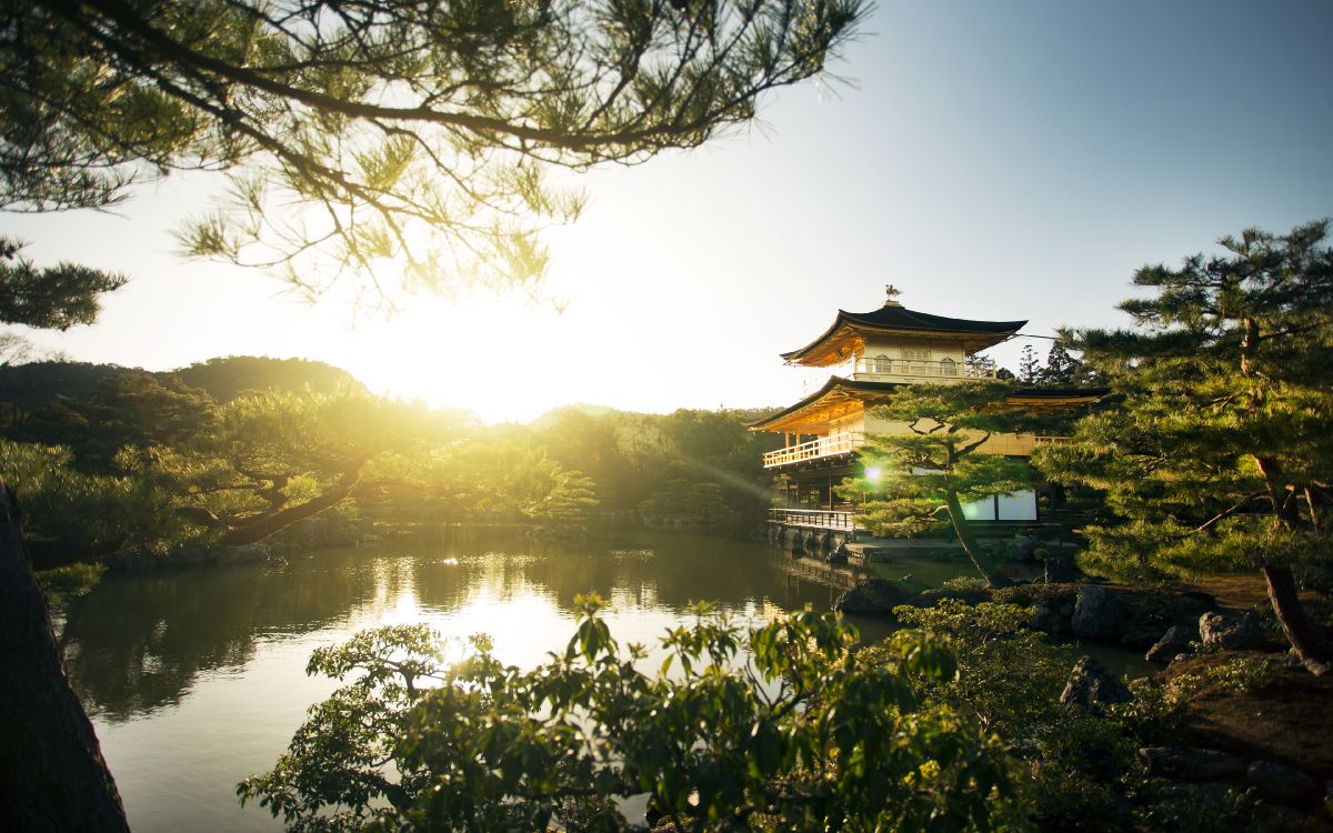 寺庙, 水资源, 性质, 中国建筑, 日本建筑 壁纸 3840x2400 允许