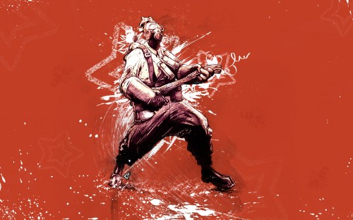 Image team fortress 2, illustration, visual arts, graphic design, dancer