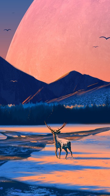 Image nature, painting, art