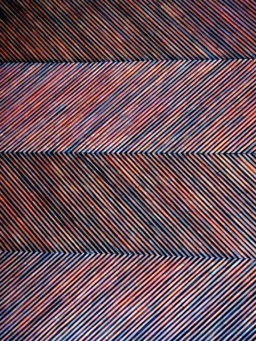 Image brown and black striped textile