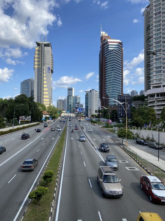 Road, Tower Block, Natur, Blau, Architektur. Wallpaper in 1536x2048 Resolution