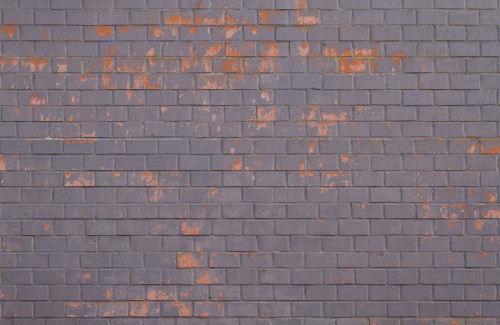 Image brown and gray brick wall