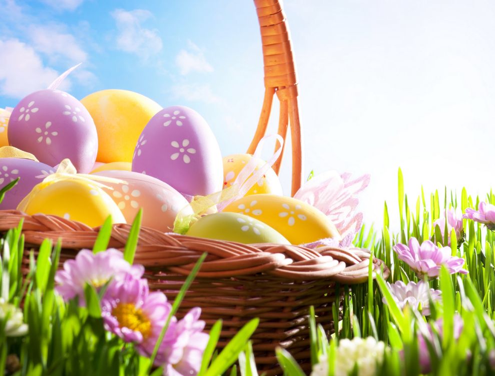 Frühjahr, Ostern, Gras, Osterei, Die Auferstehung Von Jesus. Wallpaper in 5616x4256 Resolution