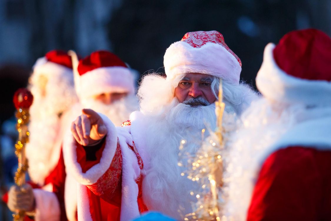 Santa Claus, Ded Moroz, Decoración de la Navidad, el Vello Facial, Tradición. Wallpaper in 2048x1365 Resolution
