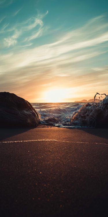 Natur, Malerei, Cloud, Wasser, Atmosphäre. Wallpaper in 2156x4318 Resolution