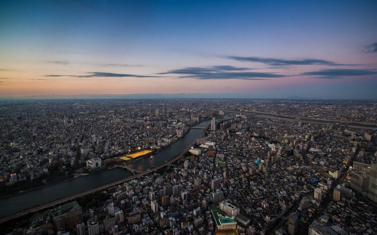 aerial view of city buildings during daytime