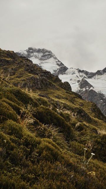 Image ridge, desert, aoraki mount cook, national park, fell
