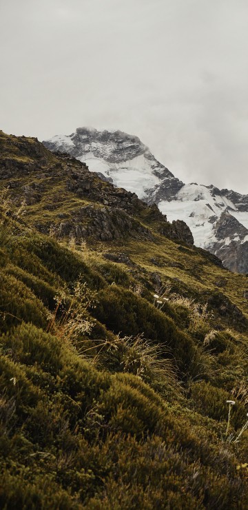 Image ridge, desert, aoraki mount cook, national park, fell