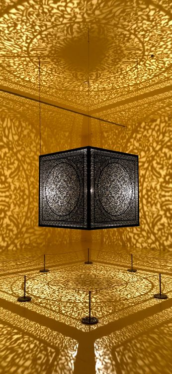 Plafond, Propriété, Ambre, Or, Design D'intérieur. Wallpaper in 1080x2340 Resolution