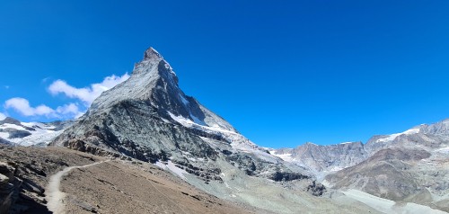 Image zermatt, matterhorn, mountain, cloud, natural landscape