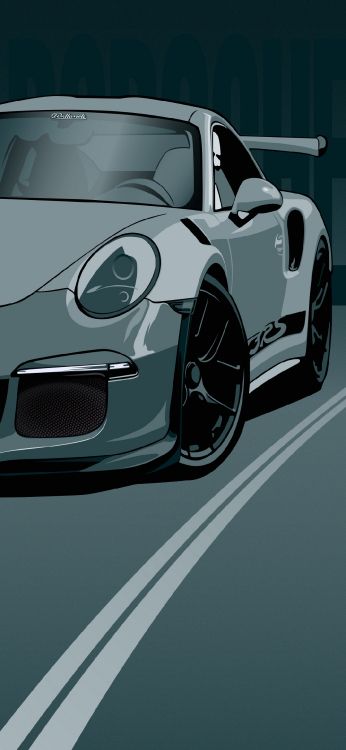 Car, Sportwagen, Porsche, Porsche 911 Gt2, Porsche 911 Gt3. Wallpaper in 1080x2340 Resolution