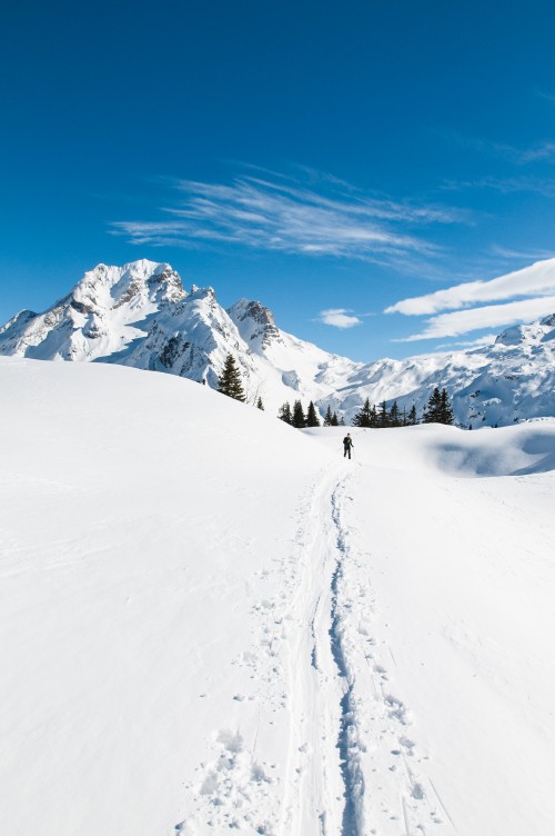 Image snow, winter, mountainous landforms, mountain, piste