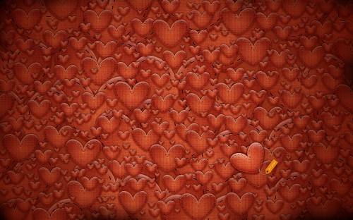 Image heart, facebook, love, copertina facebook cuori, orange