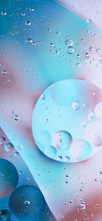 苹果, 一加8, 液体, 色彩, 流体 壁纸 1420x3073 允许