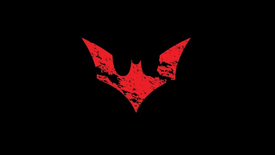 Image red heart with black background