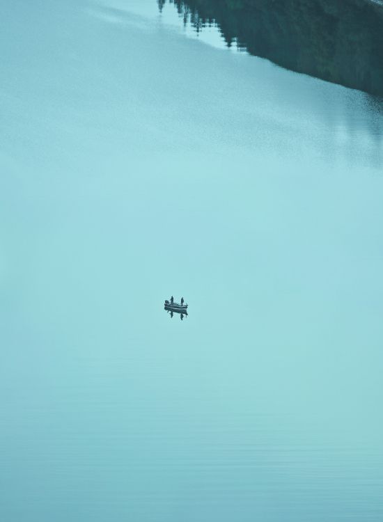 airplane flying over the sea during daytime