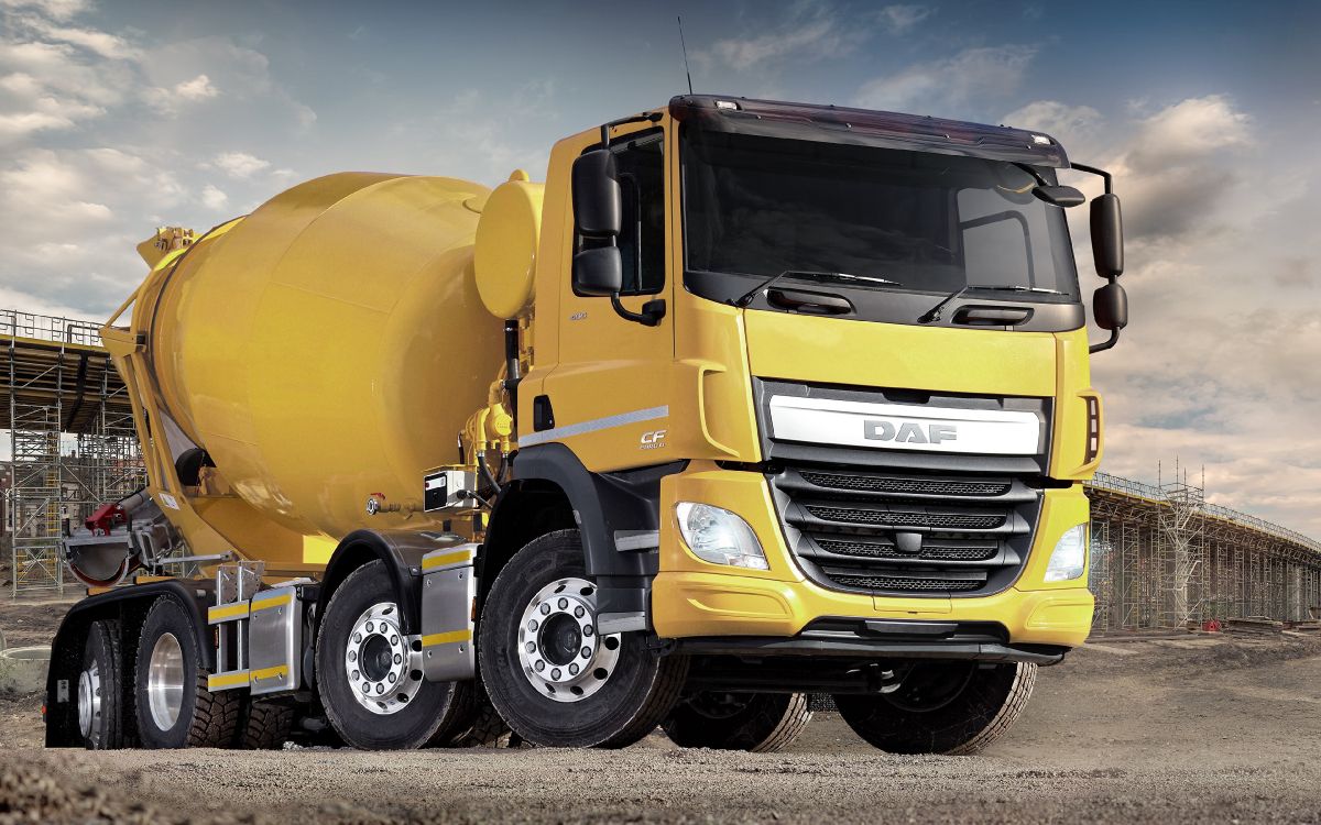 卡车, Daf卡车, 达夫CF。, ab Volvo, 自卸卡车 壁纸 3840x2400 允许