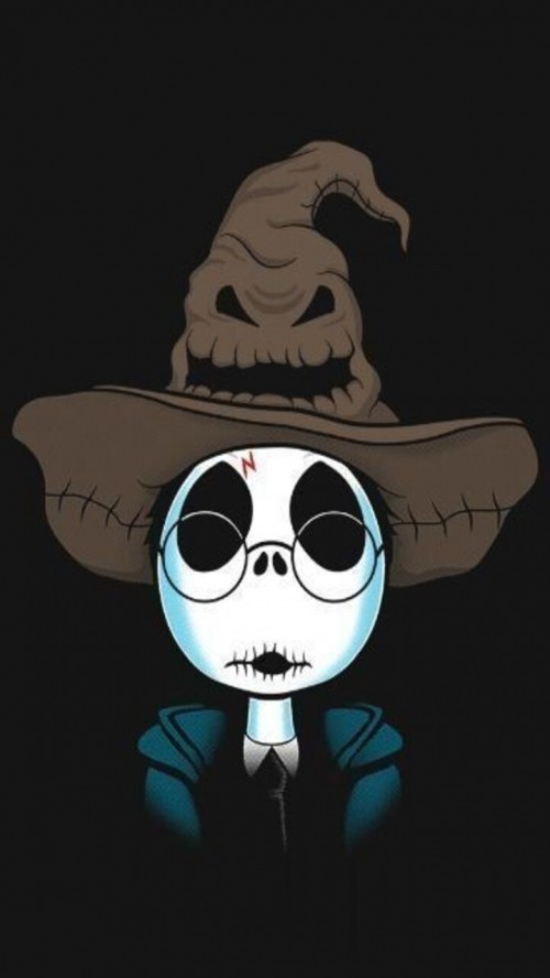 Image Harry Potter, nightmare before christmas, jack skellington, Christmas Day, Redbubble