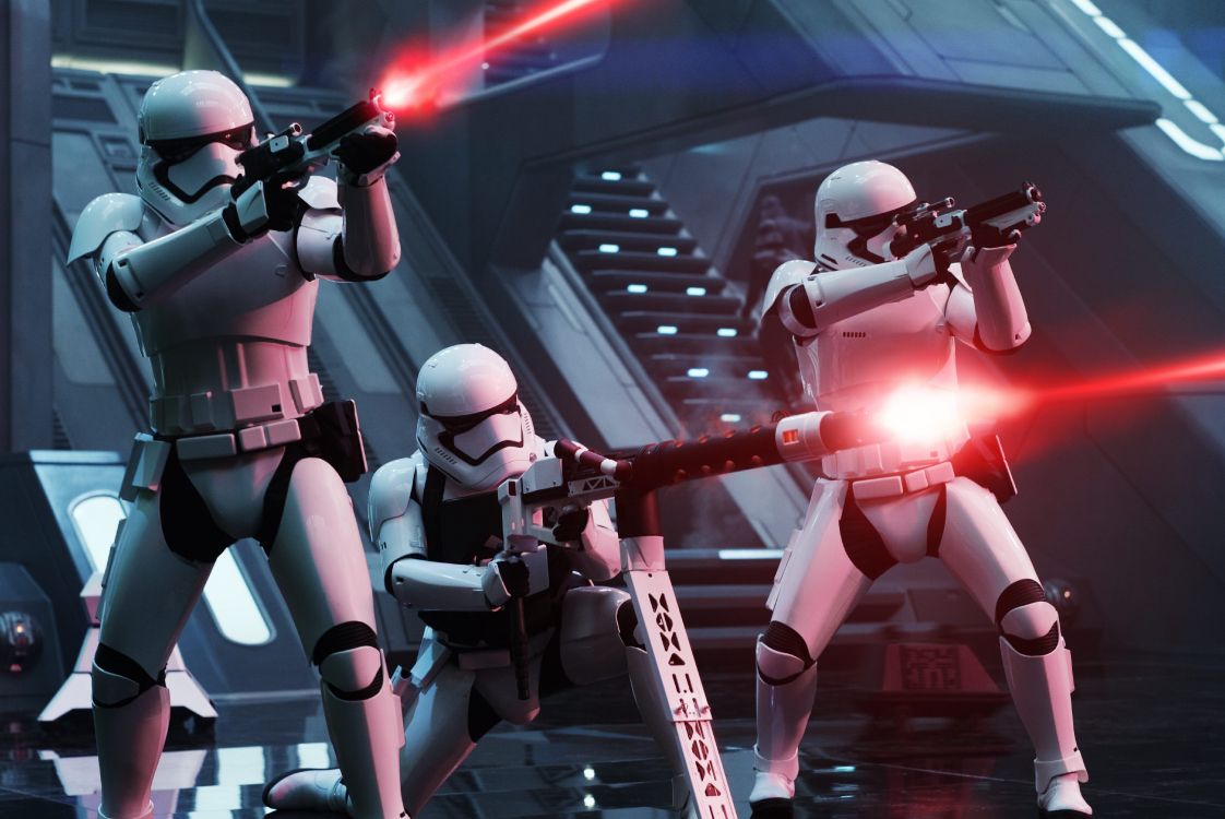Stormtrooper, Star Wars, Action Figure, Technology, Games. Wallpaper in 5976x3992 Resolution