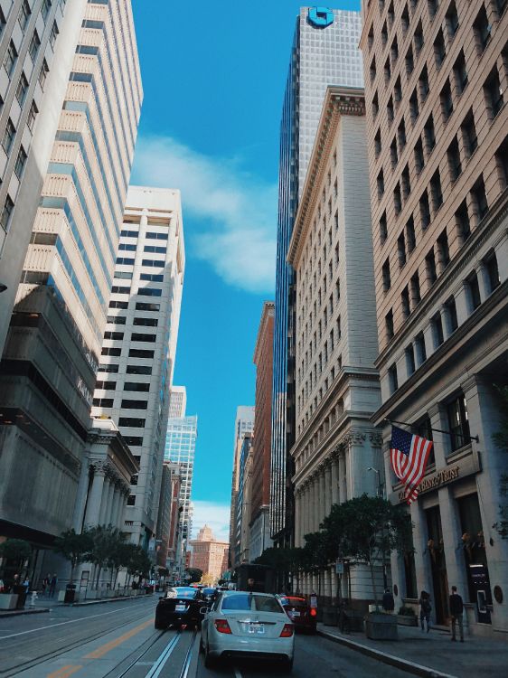 San Francisco, Flatiron Building, Fenêtre, Route, la Journée. Wallpaper in 3024x4032 Resolution