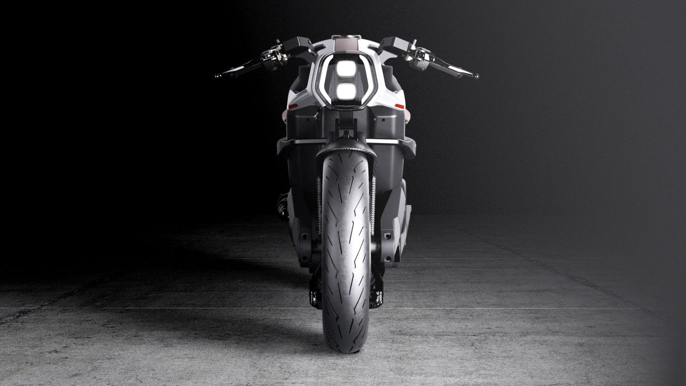 black and gray motorcycle toy