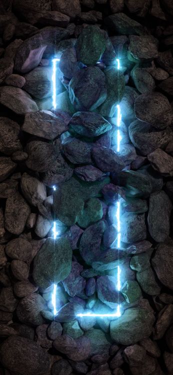 Licht, Klingelton, Wasser, Electric Blue, Gas. Wallpaper in 1080x2340 Resolution