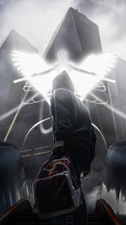 Brise, Art, Obscurité, Illustration, Rétro-éclairage. Wallpaper in 3280x5831 Resolution