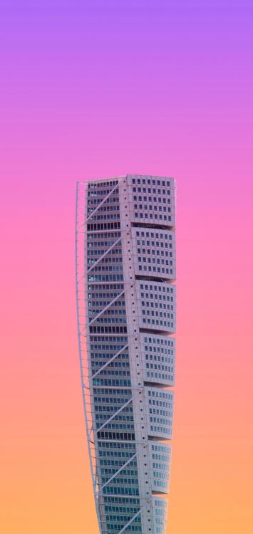 Scaniaparken, Bâtiment, Gratte-ciel, Purple, Rectangle. Wallpaper in 1421x3000 Resolution