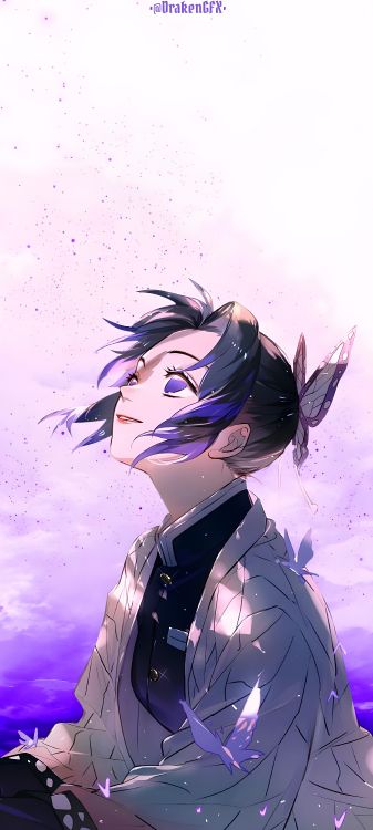 Anime, Estética Del Asesino de Demonios, Tanjiro Kamado, Nezuko Kamado, Asesino de Demonios Kimetsu no Yaiba. Wallpaper in 2880x6400 Resolution