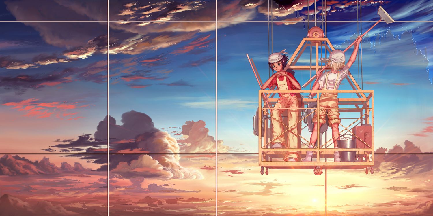 反射, 艺术, 创造性的艺术, 天空, 电视 壁纸 4000x2000 允许