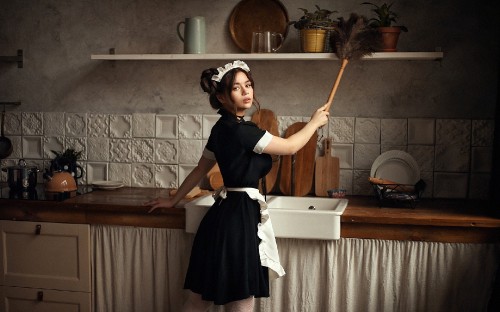 Image maya shakhnazarova, lighting, hat, waist, cabinetry